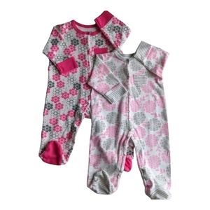 Offspring Floral Footie Set